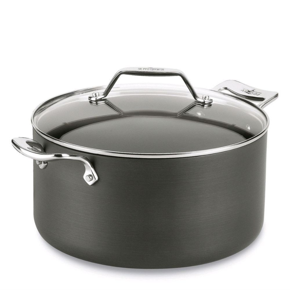 All-Clad HA1 Essentials Nonstick 7QT Stockpot w/Lid